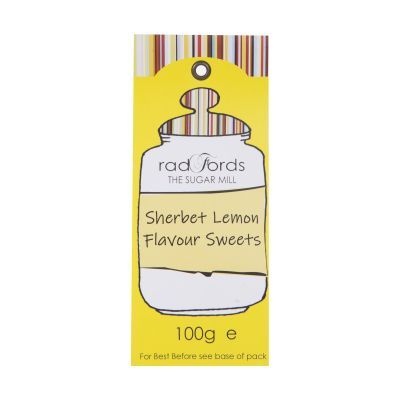 100g Radfords Sherbet Lemon Sweets