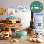 British Cream Tea Hamper with Prosecco