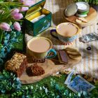 Main image 2 of Garden Tea Break Hamper, a luxury gift hamper from hampers.com