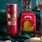 Close up of products in The Holly Jolly Gift Box, a luxury Christmas gift hamper at hampers.com UK