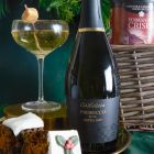 Close up of products in The Winter Wonders Christmas Gift Basket, a luxury Christmas gift hamper at hampers.com UK