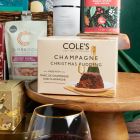 Close up of products in The Traditional Christmas Hamper, a luxury Christmas gift hamper at hampers.com UK