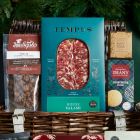 Close up of products in The Traditional Christmas Hamper, a luxury Christmas gift hamper at hampers.com UK