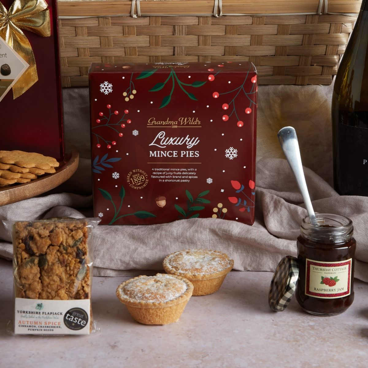 Festive Afternoon Tea Hamper | UK Delivery | hampers.com