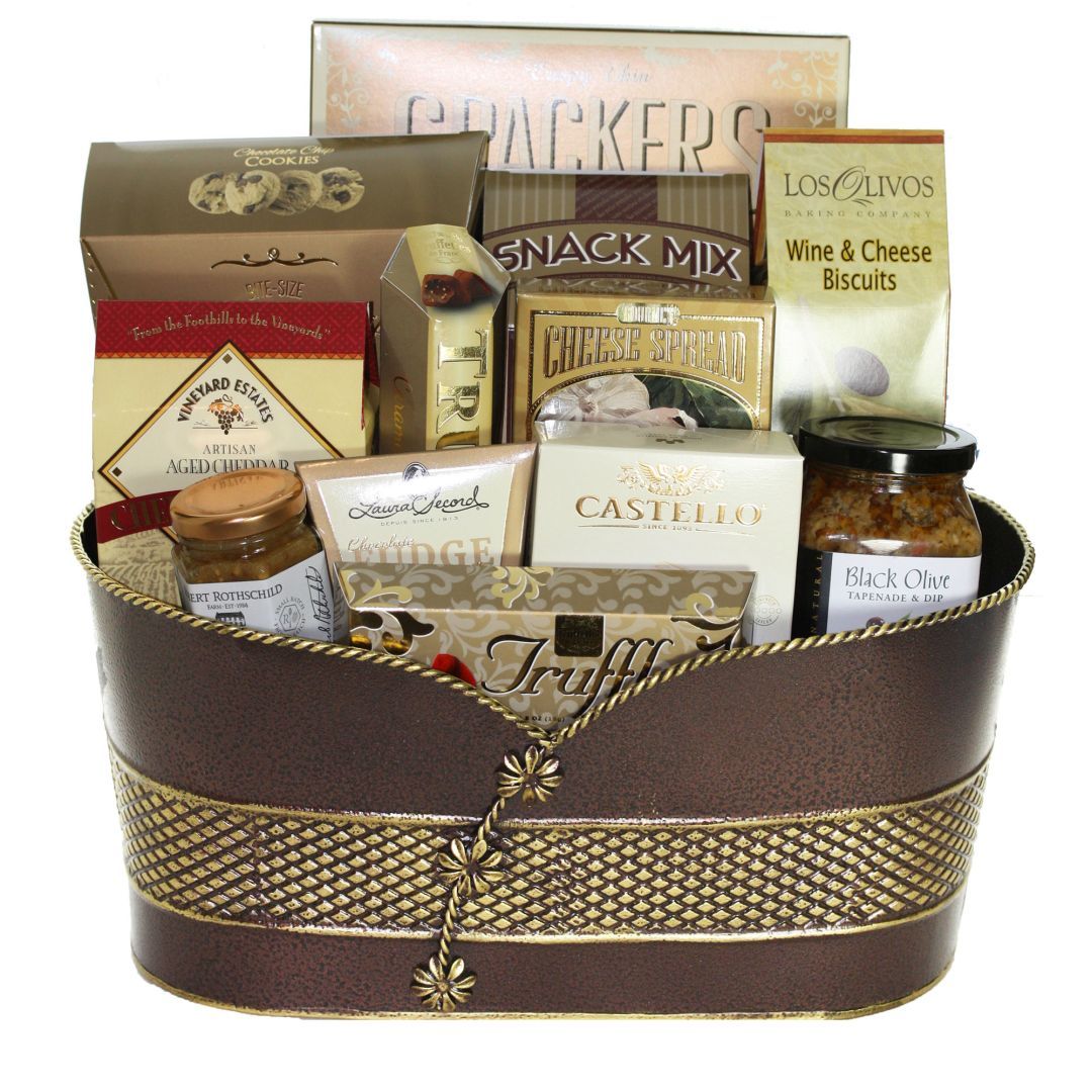 Dte Christmas Basket 2022 Mediterranean Delights | Canadian Gift Basket Delivery | Hampers.com