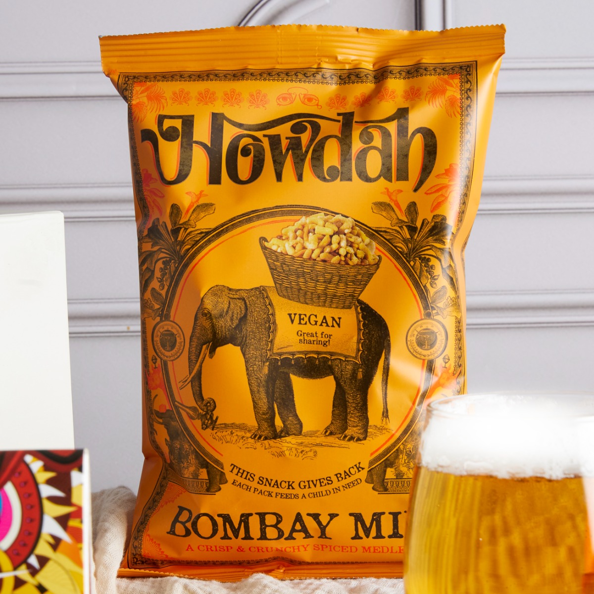 Howdah Bombay Mix in the Father's Day Curry Night Indian Beer Hamper
